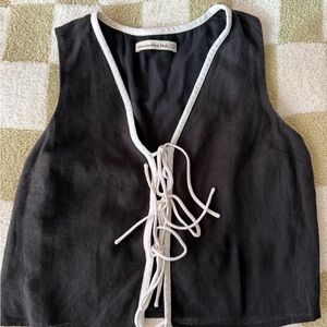 Abercrombie & Fitch tie top